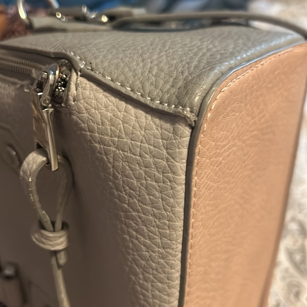 Steve Madden Color Block Satchel /Crossbody Purse… - image 8